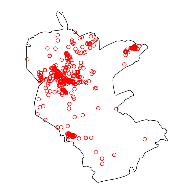 Nature reserve and rare plants observations