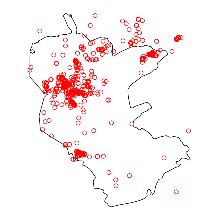 Nature reserve and rare plants observations