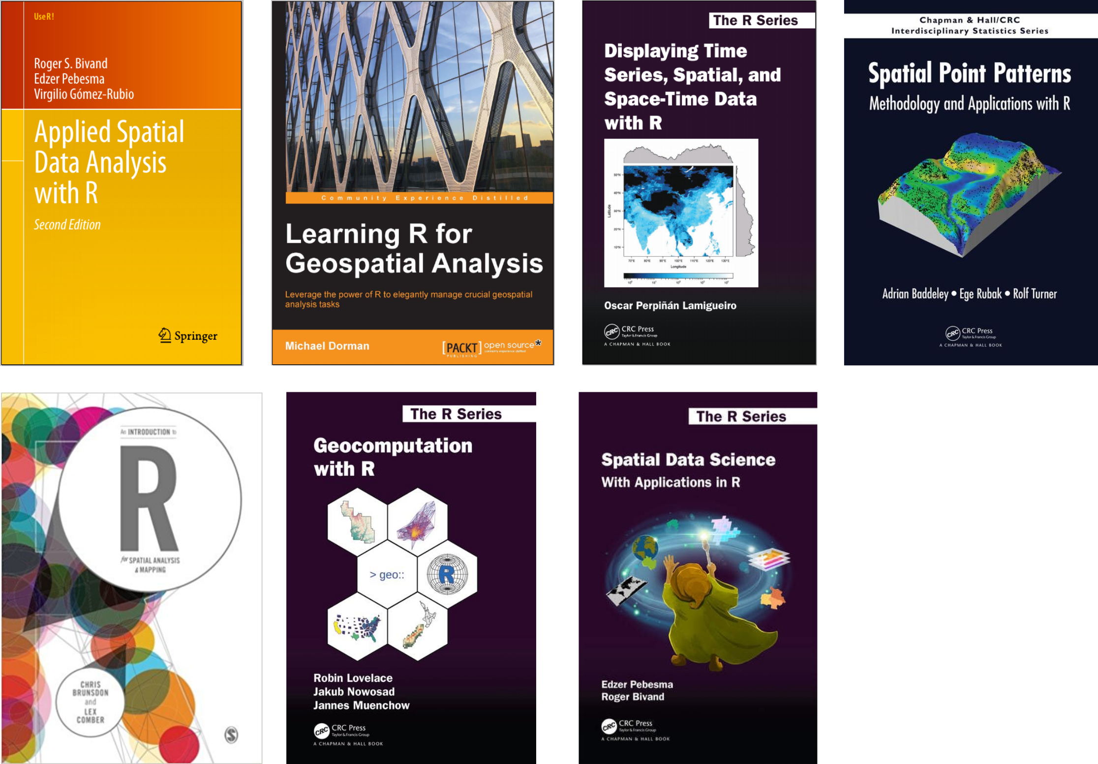 Books on Spatial Data Analysis with R