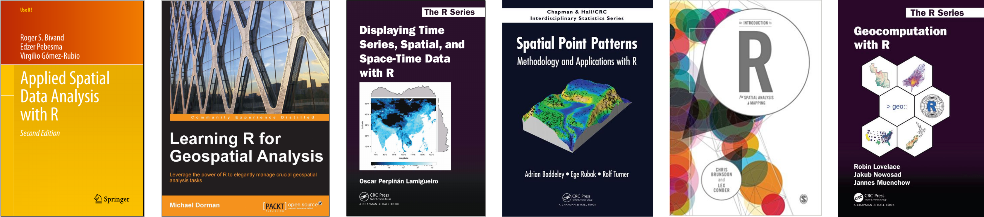 Books on Spatial Data Analysis with R